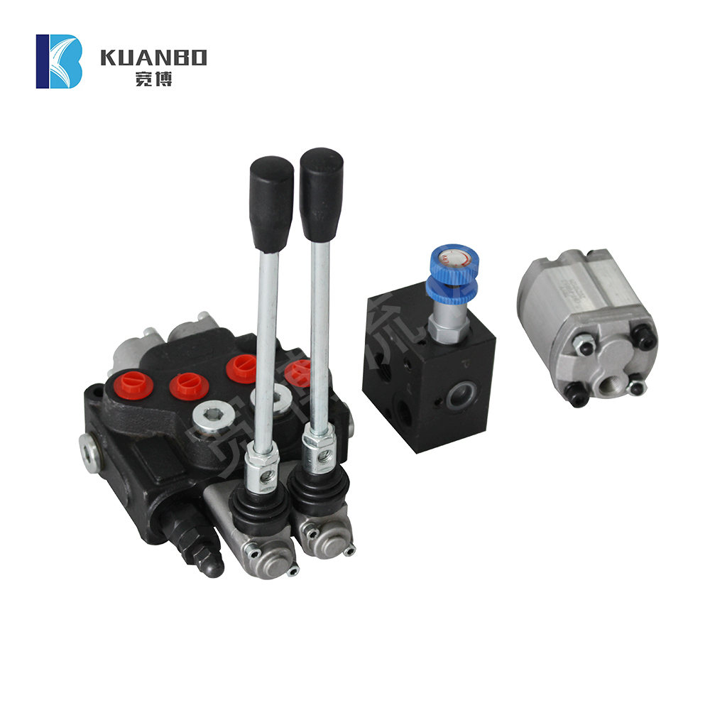 兩聯手動閥--一聯單控模塊--齒輪泵